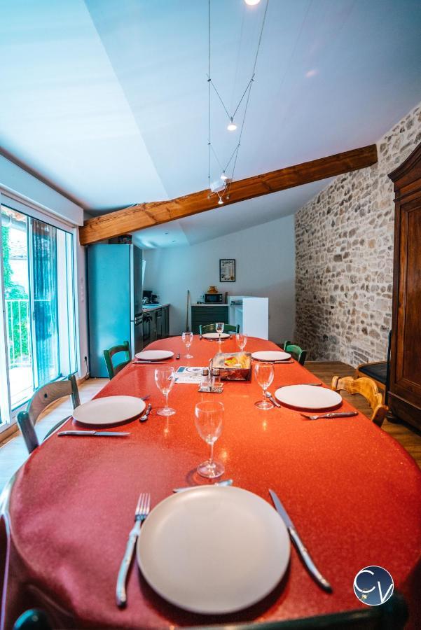 Superbe Maison De Village-Piscine-Ideal Famille Bourdic Luaran gambar